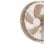 Iluminashop 349561 Ventilador de Sobremesa 45W Blanco/Haya