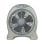 Tischventilator IluminaShop 349586 45W 5 Flügel 3 Stufen Timer Grau