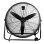 Iluminashop 309523 Ventilador de Suelo Industrial 360W Negro