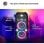 LG XBOOM XL9T La Bestia Altavoz Inalámbrico con Funciones DJ y Karaoke Iluminación LED