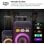 LG XBOOM XL9T La Bestia Altavoz Inalámbrico con Funciones DJ y Karaoke Iluminación LED