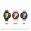 Samsung Galaxy Watch7 Bluetooth GPS 44mm AMOLED Prateado M/L Resistente Água 5ATM IP68 SpO2