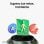 Samsung Galaxy Watch7 Bluetooth 40mm AMOLED Grün S/M IP68 SpO2 Herzfrequenz Schlafmonitor