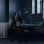 ThunderX3 CORE Racer Universal-Gaming-Stuhl, gepolsterter Sitz, Schwarz
