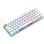 Glorious GMMK Compact 60% Teclado Gaming White Edition Gateron Brown Layout USA