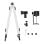 Streamplify MOUNT ARM Soporte para Montaje en Escritorio de Micrófono/Smartphone/Ring Lamp Blanco