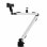 Streamplify MOUNT ARM Soporte para Montaje en Escritorio de Micrófono/Smartphone/Ring Lamp Blanco