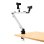 Streamplify MOUNT ARM Soporte para Montaje en Escritorio de Micrófono/Smartphone/Ring Lamp Blanco