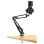 Streamplify MIC ARM Micrófono de Estudio Cardioide RGB con Brazo de Montaje Negro
