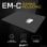Tapis de souris de jeu Endgame Gear EM-C noir