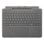 Clavier Microsoft pour Surface Pro avec stockage du stylet espagnol QWERTY Platinum