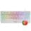 Mars Gaming MCP124 Combo 3 en1 Teclado LED RGB + Ratón RGB 3200 DPI + Alfombrilla, Portugués, Blanco