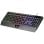 Mars Gaming MCP124 Combo 3 en1 Teclado LED RGB + Ratón RGB 3200 DPI + Alfombrilla, Portugués, Negro