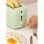 Create Toast Studio Tostadora de 2 Ranuras 750W Verde Pastel