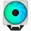 APNX AP1-V Refroidisseur de processeur - 120 mm, blanc