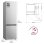 LG Serie 700 GBV7280AMB Frigorífico Combi A Acero Texturizado Antihuellas