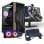 PC Racing Pack Gaming Top Intel Core i7-12700F/32 Go/1 To SSD/RTX 4060 Ti + Moniteur FullHD 24" + Combo Gaming
