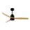 Create Wind Stylance Ventilador de Techo sin Luz WiFi 40W 132cm Negro/Madera