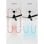 Create Wind Stylance Ventilador de Techo con Luz con Controlador de Pared 40W Negro