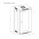 Kimex 111-3312 Rack de Pared 10'' 312x310mm 12U
