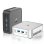 Huidun H80 AMD Ryzen 5 3500U 16GB RAM 512GB ROM Radeon Vega 8 Graphics Mini PC, Plata
