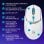Mouse da gioco wireless Logitech G G309 Lightspeed bianco