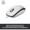 Logitech M100 Rato Ambidestro USB 1000 DPI Branco