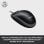 Logitech® Mouse M100 - NERO - USB -