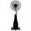 Create Air Mist Ventilador de Pie de Exterior con Nebulizador Oscilante Ultrasilencioso 90W Negro