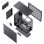 Jonsbo D41 STD Cristal Templado USB 3.2 con Pantalla Negra