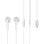 Cuffie stereo Muvit For Change E58 USB-C bianche