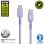 Muvit Per Cambio Cavo USB-C a USB-C 3A/60W 1,2m Lavanda