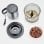 Severin KM 3867 Tritatutto Universale 1L 400W Nero Opaco/Acciaio Inossidabile