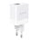 Muvit For Change Cargador de Pared 1 USB 12W + 1 USB-C PD 45W Blanco