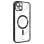 Cool Carcasa Magnética con Borde Negro para iPhone 15 Plus