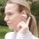 Cool Clip Auriculares Stereo Bluetooth Earbuds Blanco