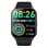Cool Smartwatch Amoled Curved Silicone Preto