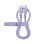 Muvit For Change Cable USB-C a USB-C 3A/60W 0.2m Lavanda