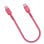 Muvit For Change Cabo USB-C para USB-C 3A/60W 0.2m Magenta