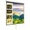 Homcom Pantalla De Proyector Manual 99 Pulgadas Formato 1:1 178x178 Cm Blanco