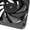Mars Gaming MF-NCLX2 Kit 2 Ventoinhas Ultra-Silenciosas FDB 120mm Design de Pás Híbridas PWM Pretas