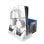 Mars Gaming MPS5-B2 Soporte Neón RGB PS5 Slim Estándar y Digital con Cargador Doble de Mandos Blanco