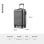 Numada Upfly Maleta de Cabina 30L ABS XS (55x36x19cm) Gris