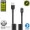 Muvit For Change Cabo Encaracolado USB para USB-C 3A/60w 1,2m Preto