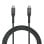 Muvit For Change Kabel USB-C auf USB-C 5A/240W 1,2m Schwarz