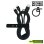 Muvit For Change Cable USB-C + USB a 2x USB-C 3A/60W 1m Negro