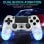Kinsi P4YXSB Gamepad Compatible con PS4 Gris Plata