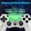 Kinsi P4YXSB Gamepad Compatible con PS4 Gris Plata
