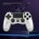Kinsi P4YXSB Gamepad Compatible con PS4 Gris Plata