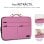 Capa Subblim Air_padding 360 para Portátil 14" Rosa